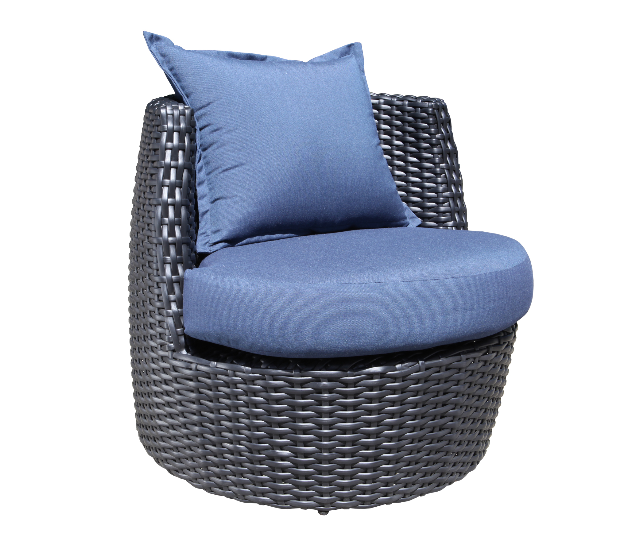 York Round Accent Lounge Chair Southport Outdoor Living