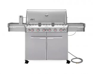 Weber Genesis Ii S 435 Gas Grill Stainless Steel Natural Gas Or Propane Southport Outdoor Living