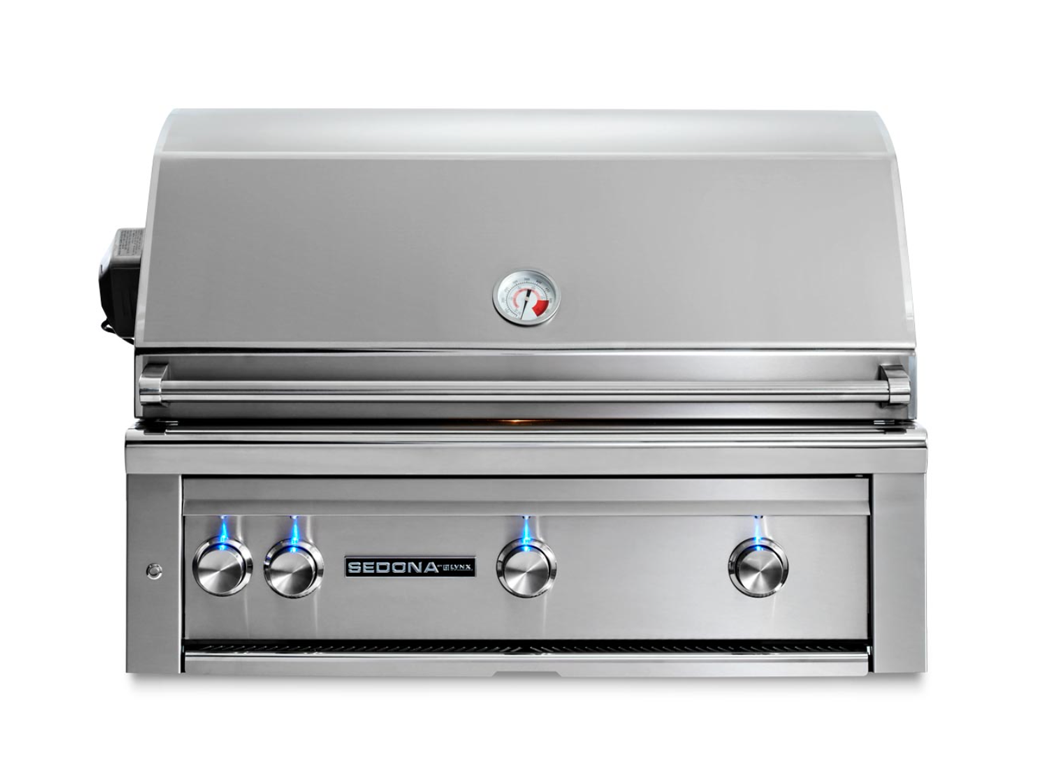 36" Sedona BuiltIn Grill with Rotisserie, 1 Prosear Infrared Burner